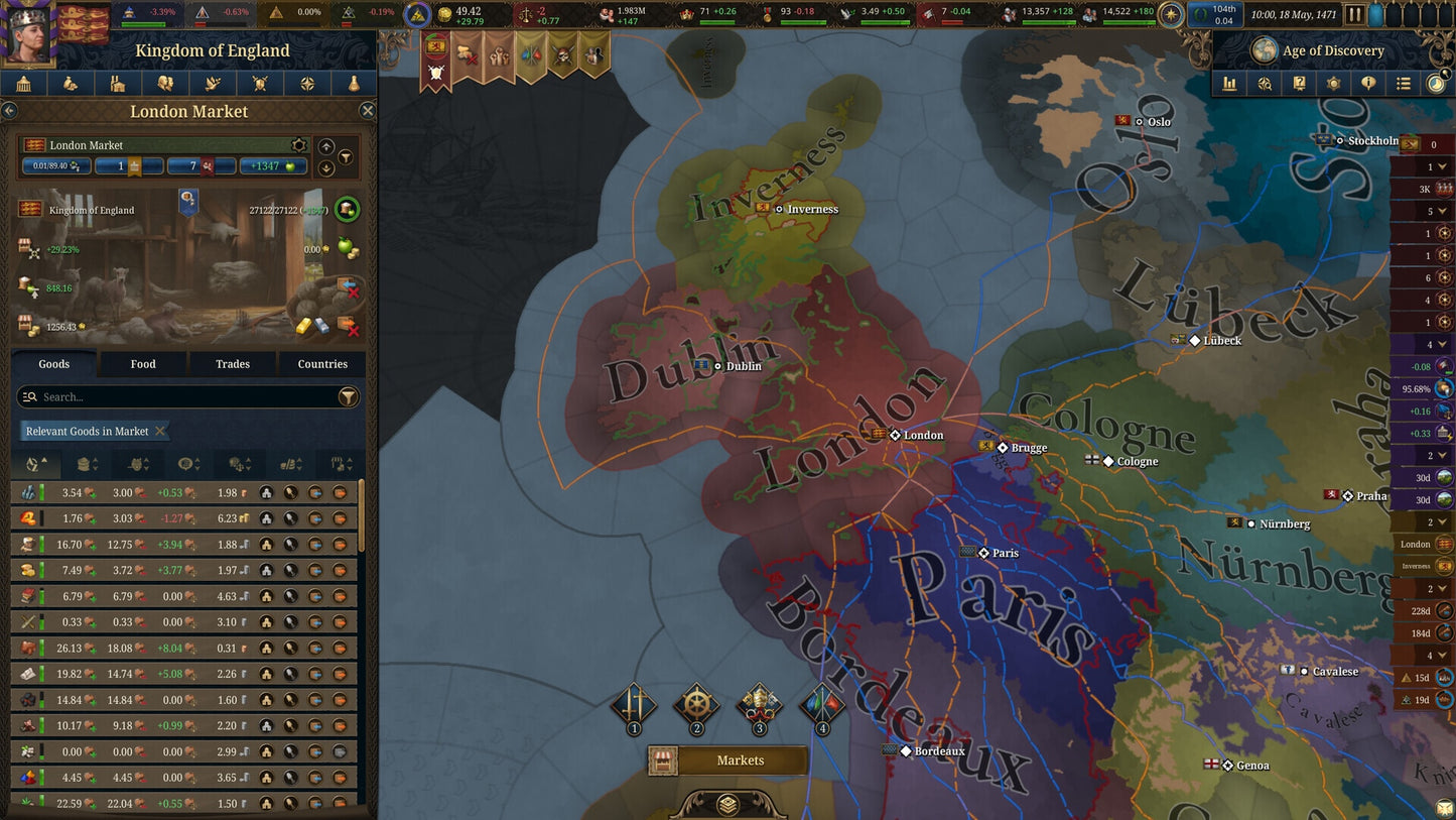 Europa Universalis V (PC) - Steam Gift - GLOBAL   - Paradox Interactive [Email/Instant Delivery]