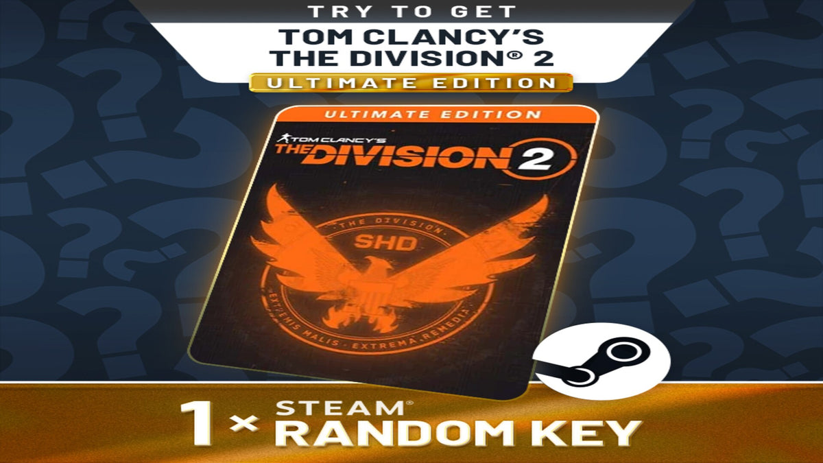Try To Get Tom Clancy’s The Division 2 - Random Ultimate Edition  1 Key (PC) - Steam Key - GLOBAL  [Email/Instant Delivery]