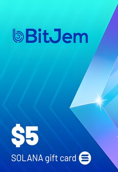 BitJem Crypto Gift Card SOL 5 USD - BitJem Key  [Email/Instant Delivery]