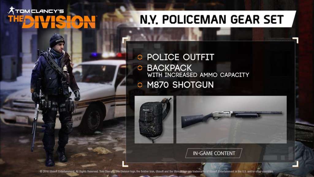 Tom Clancy's The Division - N.Y. Police Pack XBOX ONE CD Key Xbox One -  REGION FREE Ubisoft Entertainment - [Email/Instant Delivery]