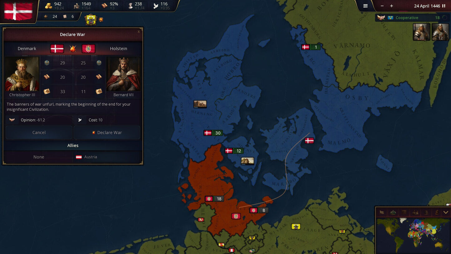 Age of History 3 (PC) - Steam Gift - GLOBAL   - Łukasz Jakowski Games [Email/Instant Delivery]