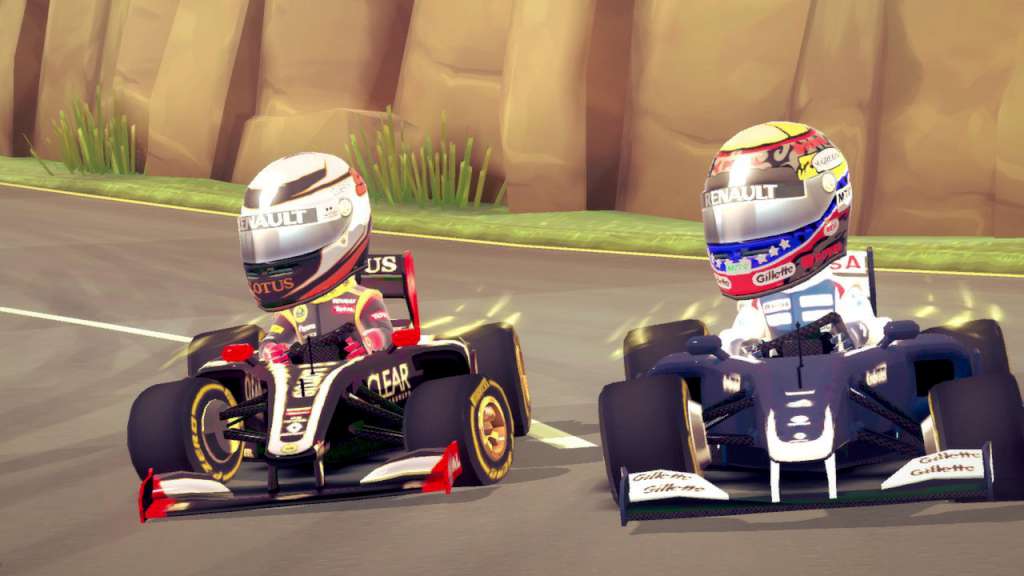 F1 Race Stars PC Steam CD Key  REGION FREE Codemasters - [Email/Instant Delivery]