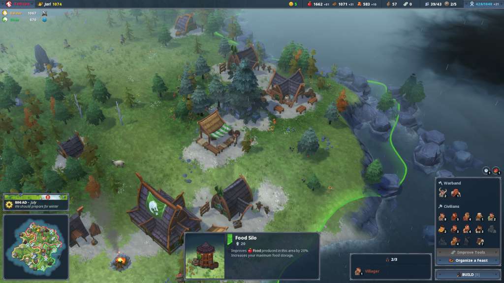 Northgard: Definitive Edition PC Steam CD Key  REGION FREE Shiro Games - [Email/Instant Delivery]