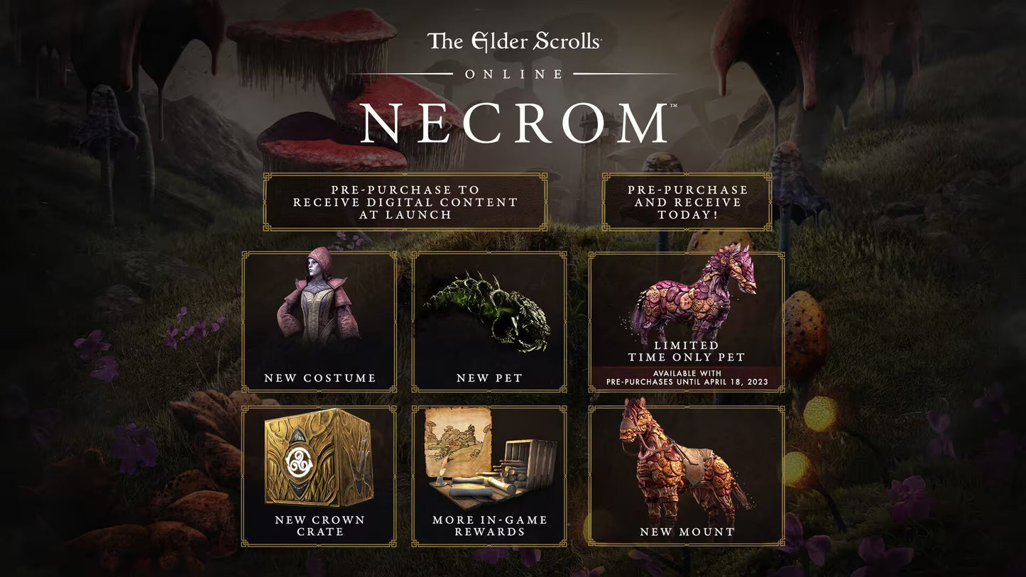 The Elder Scrolls Online Collection: Necrom | Deluxe (PC) - Steam Key - GLOBAL   - Bethesda Softworks [Email/Instant Delivery]