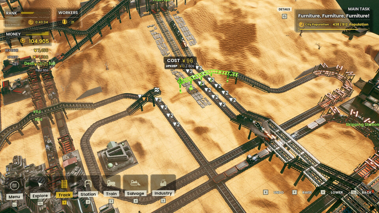 Railgrade (PC) - Steam Gift - GLOBAL   - Minakata Dynamics [Email/Instant Delivery]