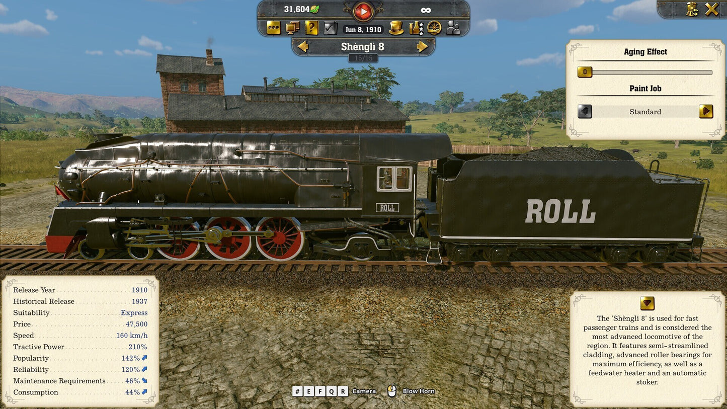 Railway Empire 2 - Steel Dragons (PC) - Steam Key - GLOBAL  [Email/Instant Delivery]