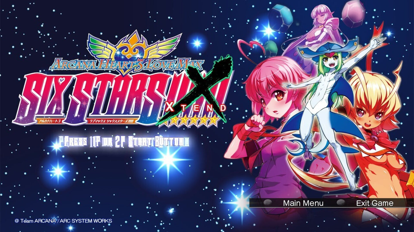 Arcana Heart 3 LOVEMAX SIXSTARS!!!!!! XTEND (PC) - Steam Key - GLOBAL   - Arc System Works [Email/Instant Delivery]