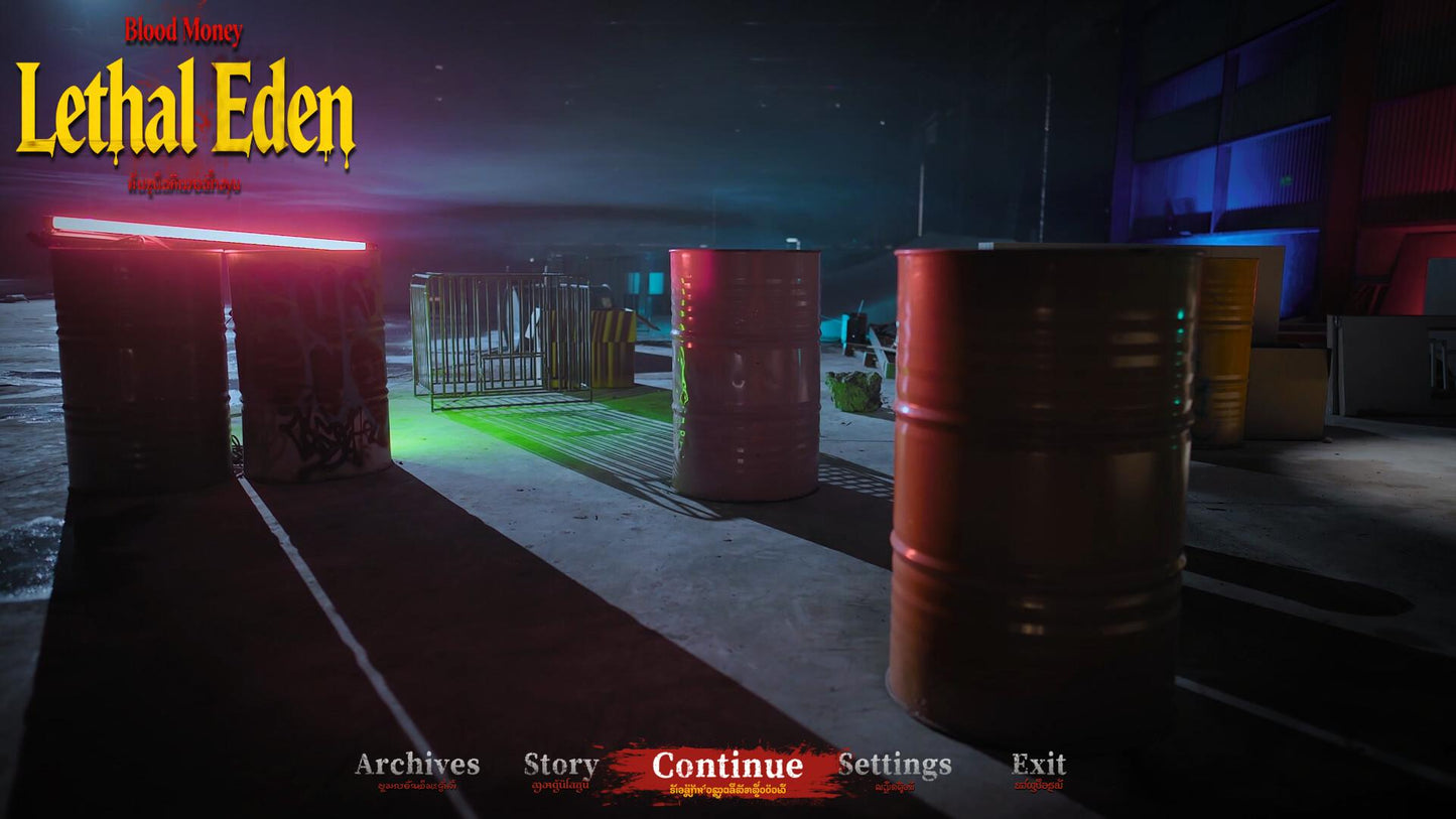 Blood Money: Lethal Eden PC Steam CD Key  REGION FREE  [Email/Instant Delivery]
