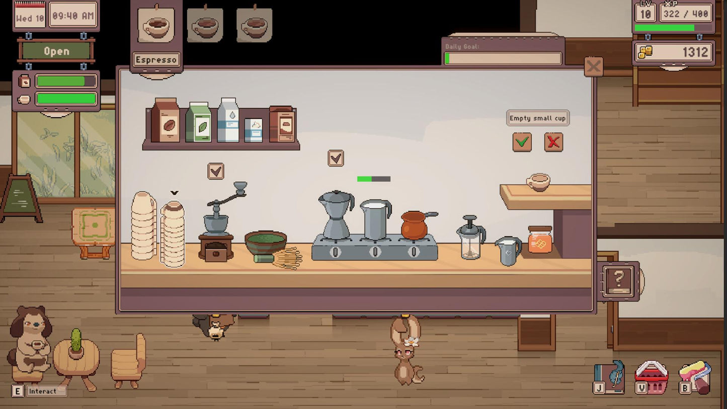 Tailside: Cozy Cafe Sim PC Steam CD Key  REGION FREE  [Email/Instant Delivery]