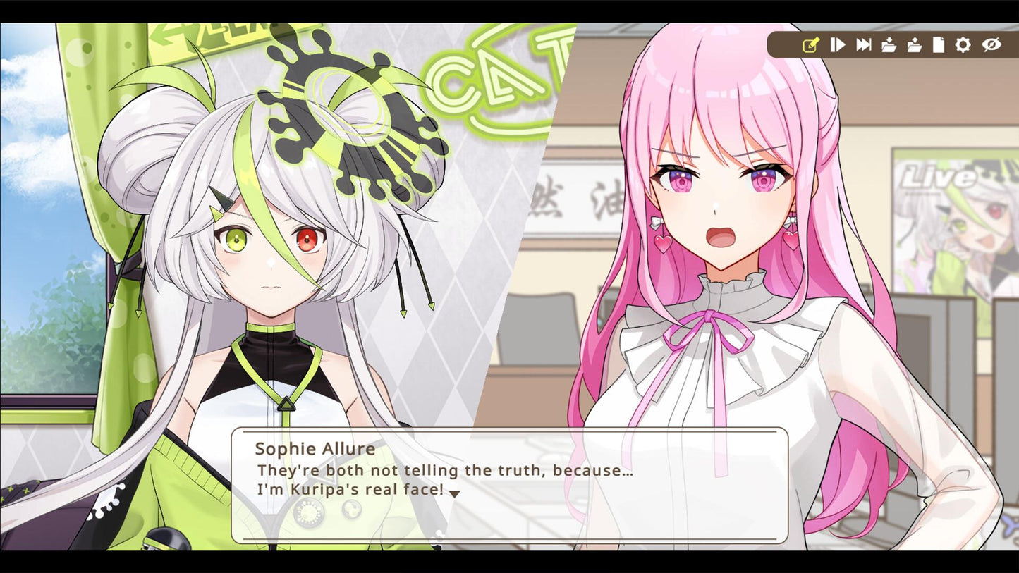 The Real Face of a VTuber PC Steam CD Key  REGION FREE Lilien Games - [Email/Instant Delivery]