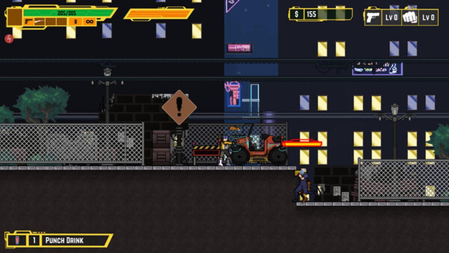 Bail Force: Cyberpunk Bounty Hunters PC Steam CD Key  REGION FREE indie.io - [Email/Instant Delivery]