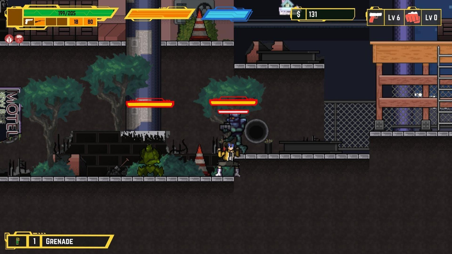 Bail Force: Cyberpunk Bounty Hunters PC Steam CD Key  REGION FREE indie.io - [Email/Instant Delivery]
