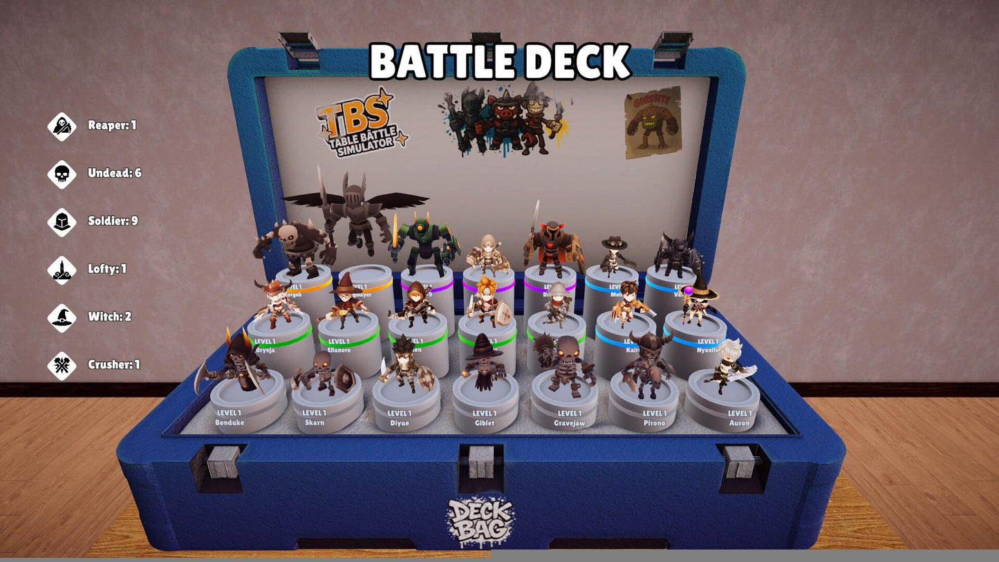 Table Battle Simulator PC Steam CD Key  REGION FREE Kiki Games - [Email/Instant Delivery]