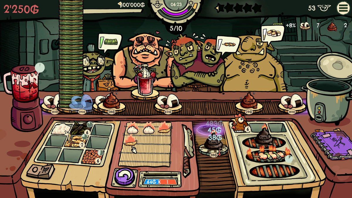 Goblin Sushi PC Steam CD Key  REGION FREE Metaroot - [Email/Instant Delivery]