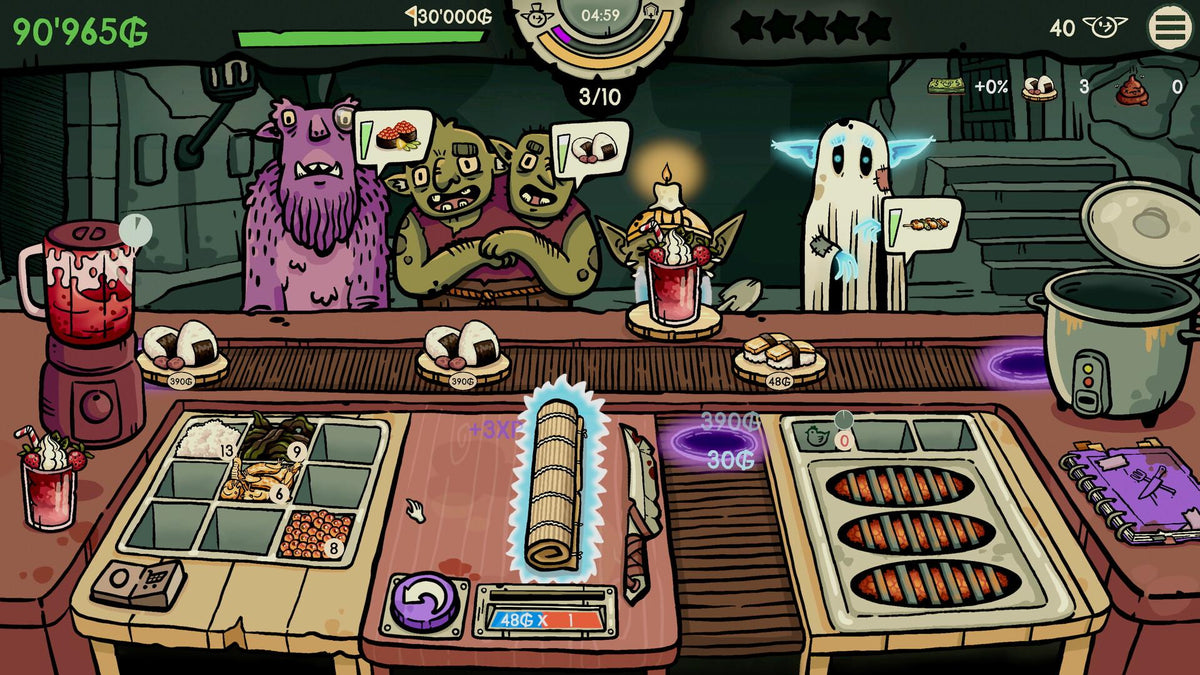 Goblin Sushi PC Steam CD Key  REGION FREE Metaroot - [Email/Instant Delivery]