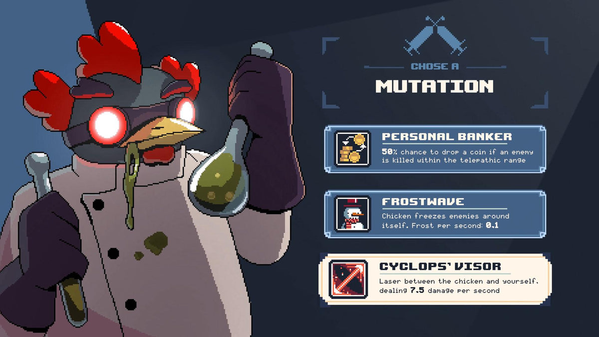 Chickenauts PC Steam CD Key  REGION FREE Untold Tales - [Email/Instant Delivery]