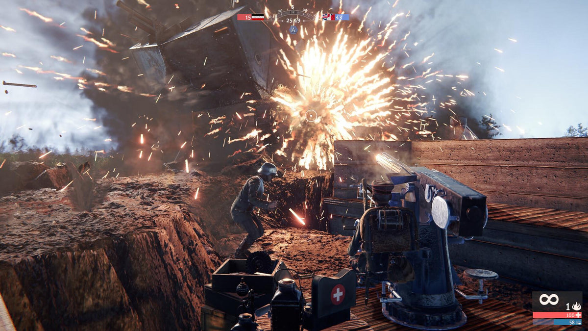 Over The Top: WWI PC Steam CD Key  REST OF THE WORLD GG Publishing - [Email/Instant Delivery]