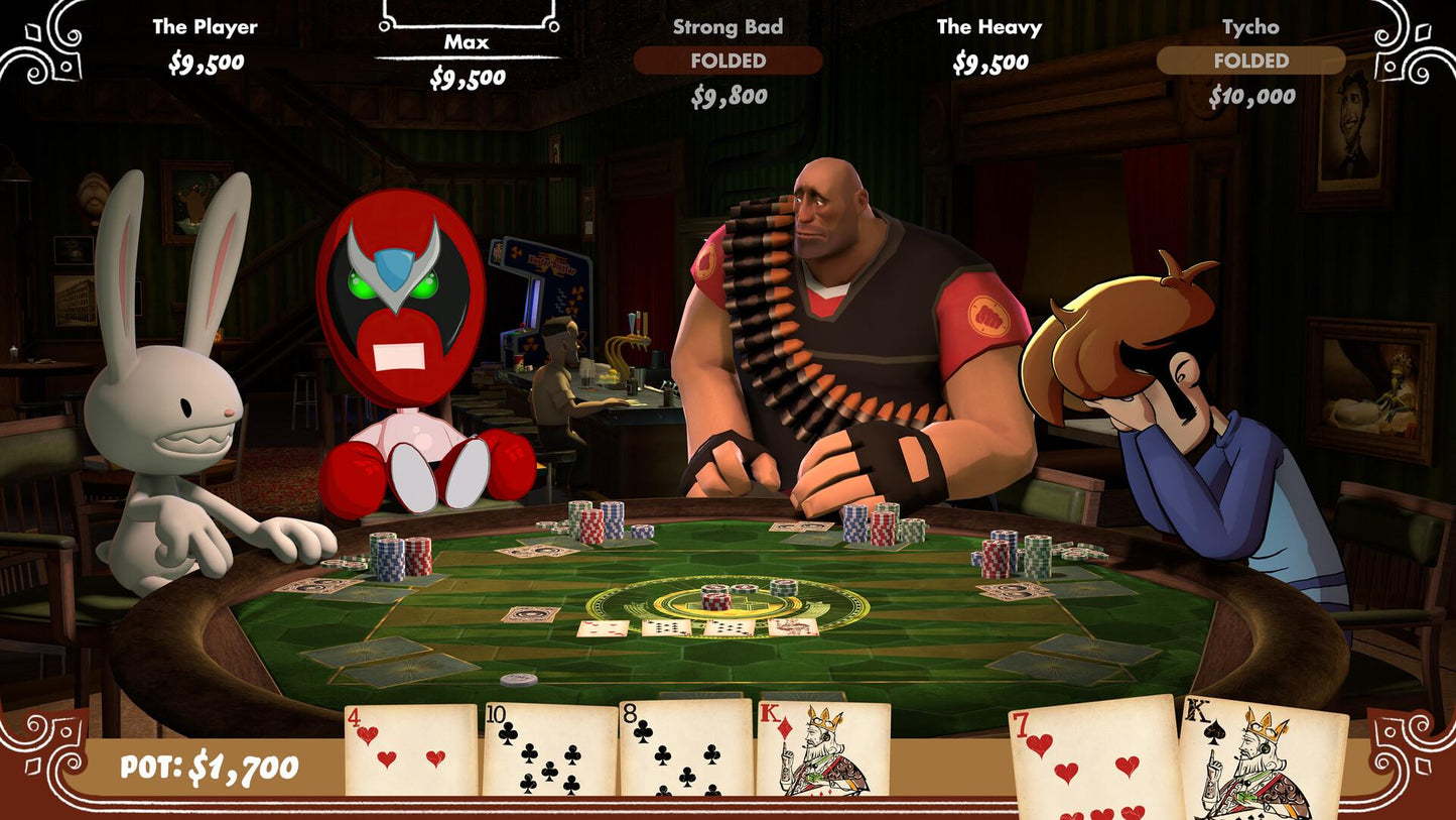 Poker Night at the Inventory 2026 PC Steam CD Key  REGION FREE Skunkape Games - [Email/Instant Delivery]