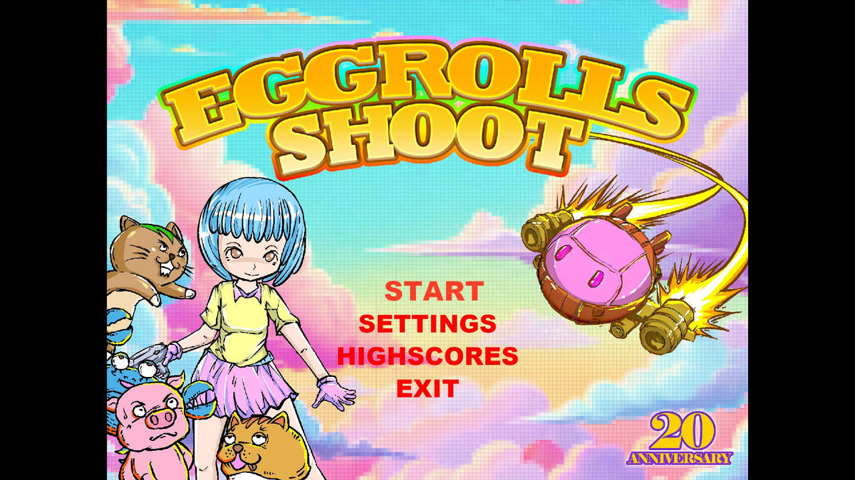 Eggrolls Shoot PC Steam CD Key  REGION FREE CT13 STUDIO - [Email/Instant Delivery]