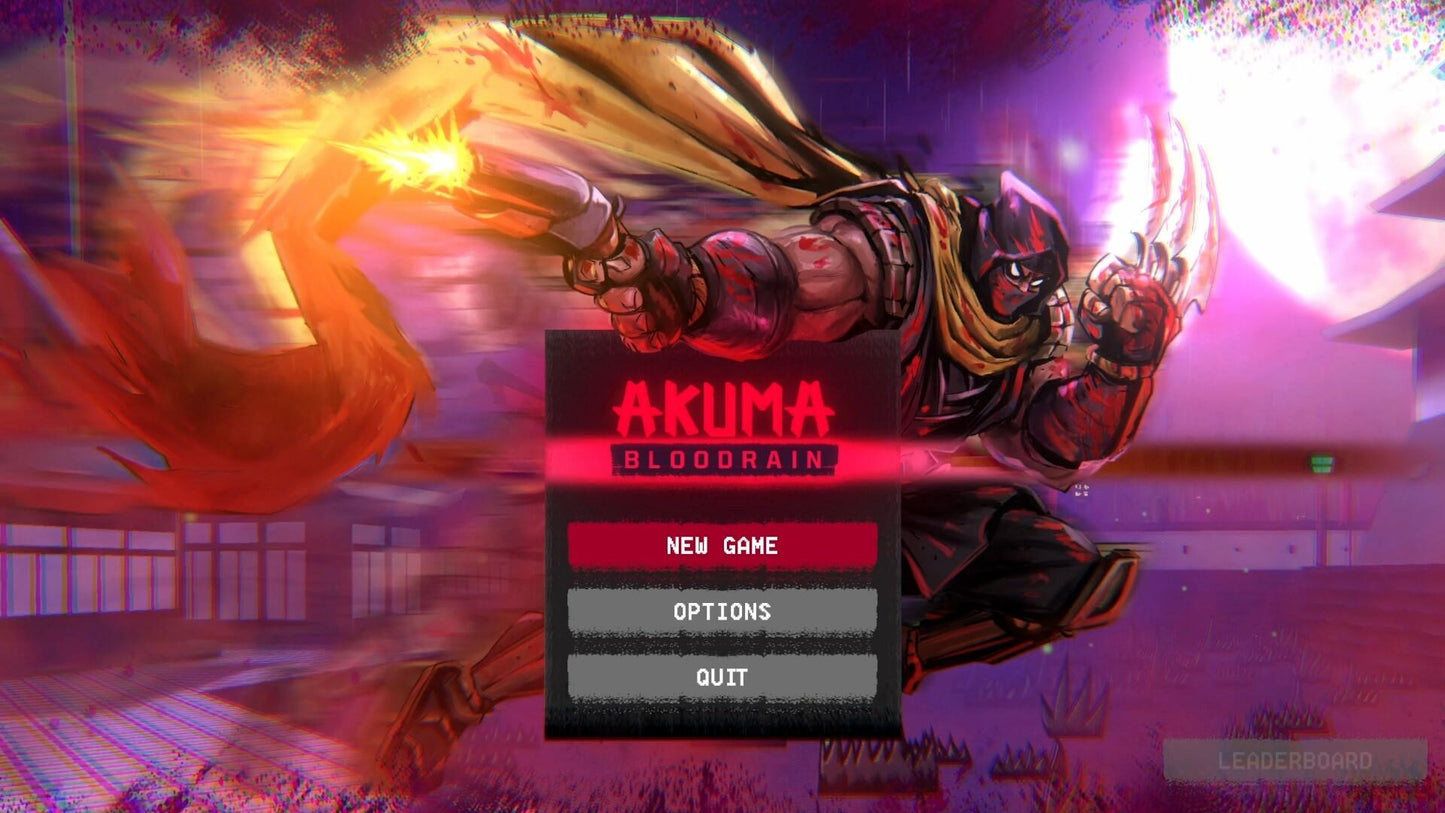 Akuma's Bloodrain PC Steam CD Key  REGION FREE Sensen Games - [Email/Instant Delivery]