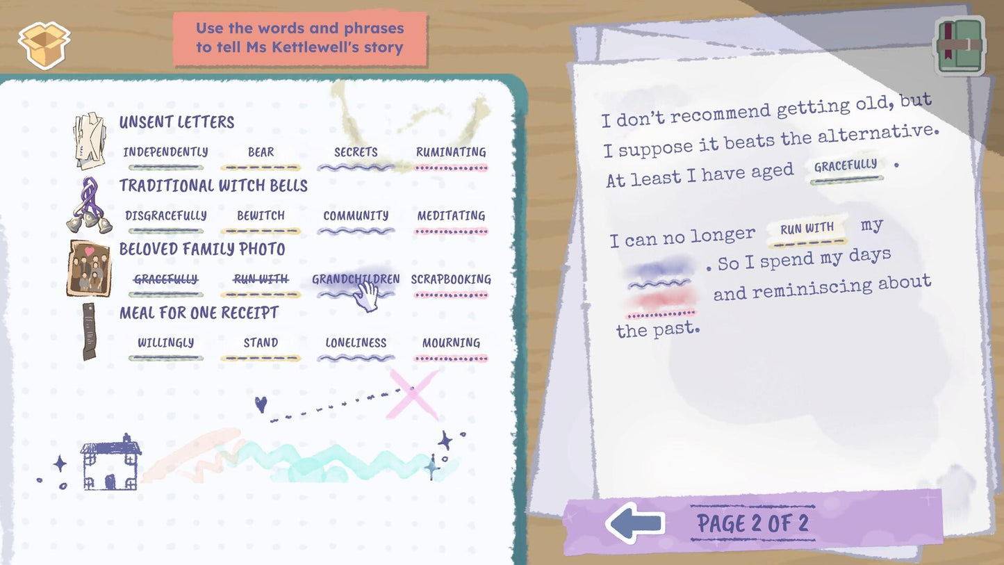 A Storied Life: Tabitha PC Steam CD Key  REGION FREE Secret Mode - [Email/Instant Delivery]