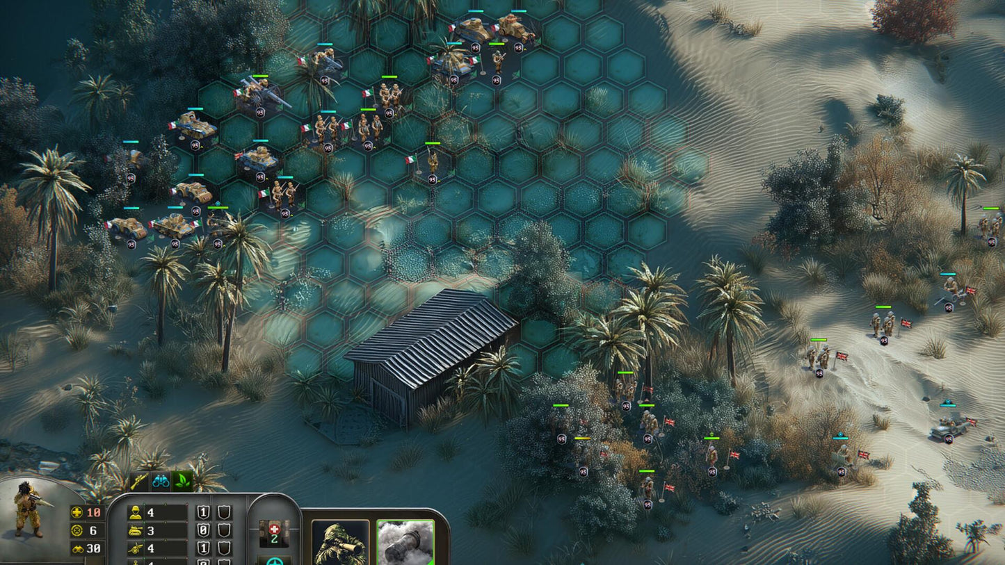 Frontline: Afrika Korps PC Steam CD Key  REGION FREE Frontline: Games Series - [Email/Instant Delivery]