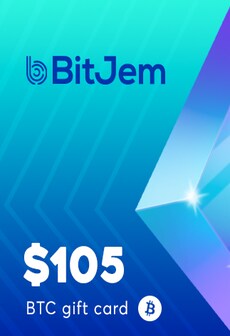 BitJem Crypto Gift Card Bitcoin 105 USD - BitJem Key  [Email/Instant Delivery]