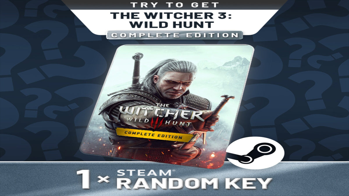 Try To Get The Witcher 3: Wild Hunt - Random Complete Edition  1 Key (PC) - Steam Key - GLOBAL  [Email/Instant Delivery]