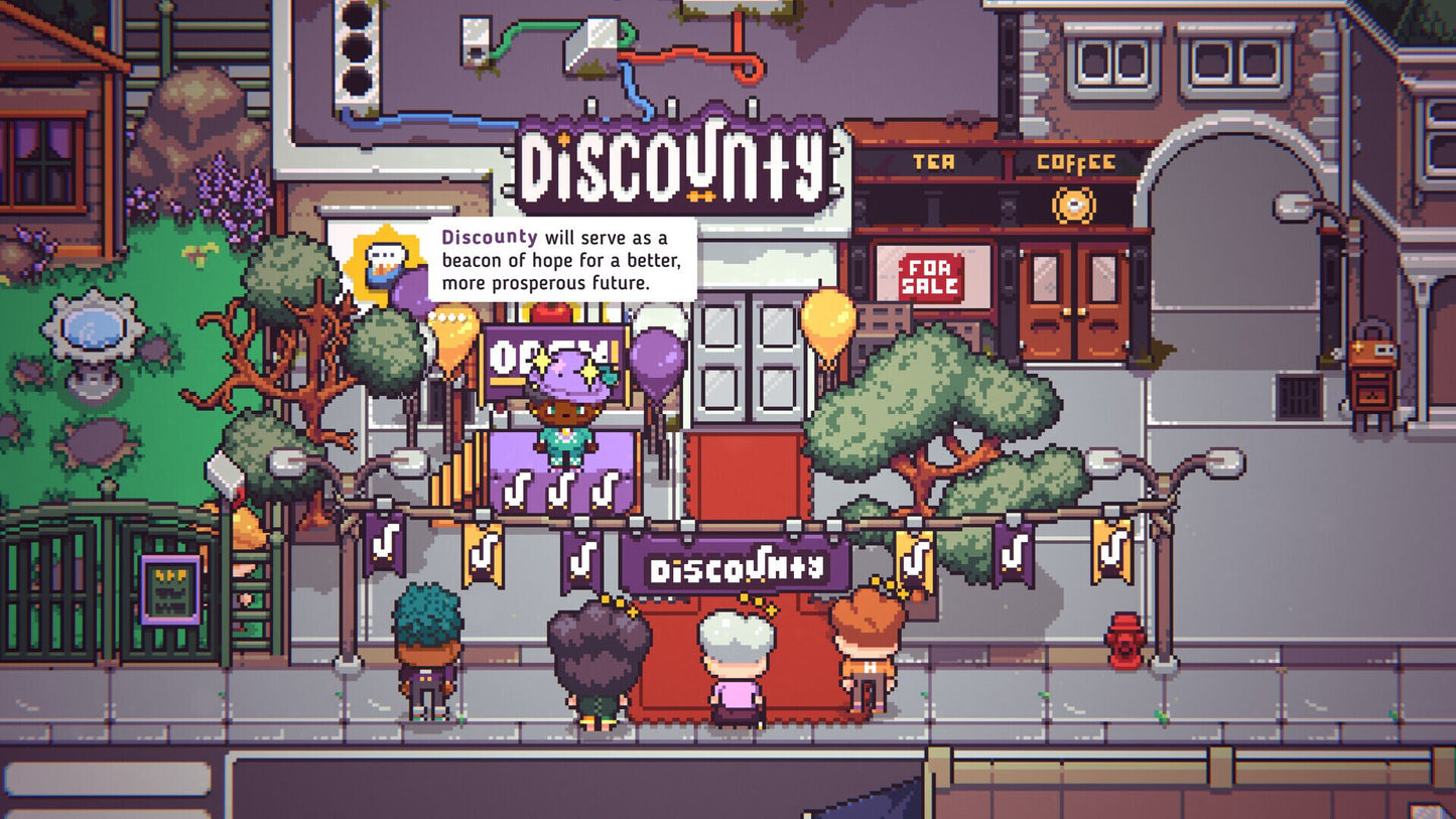Discounty (PC) - Steam Key - GLOBAL   - PQube [Email/Instant Delivery]