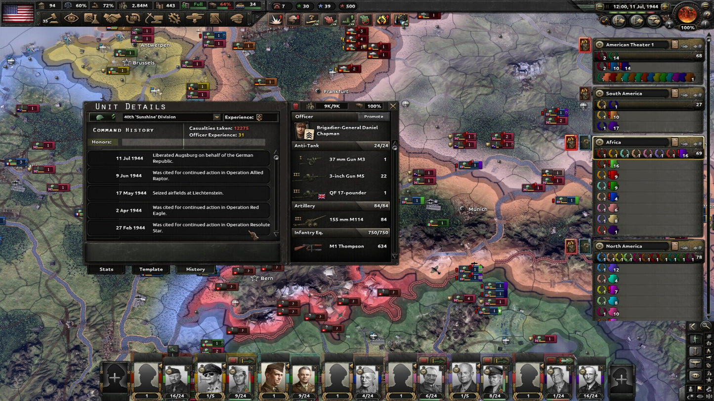 Hearts of Iron IV: By Blood Alone (PC) - Steam Gift - GLOBAL   - Paradox Interactive [Email/Instant Delivery]