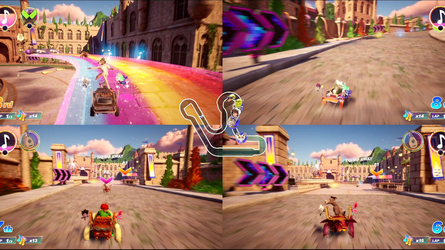 DreamWorks All-Star Kart Racing (PC) - Steam Gift - GLOBAL   - GameMill Entertainment [Email/Instant Delivery]