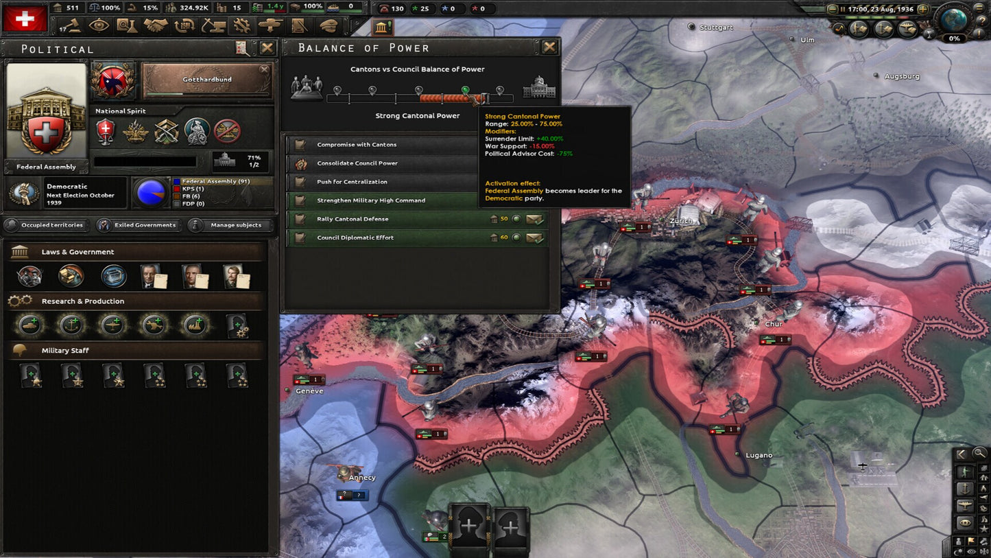 Hearts of Iron IV: By Blood Alone (PC) - Steam Gift - GLOBAL   - Paradox Interactive [Email/Instant Delivery]