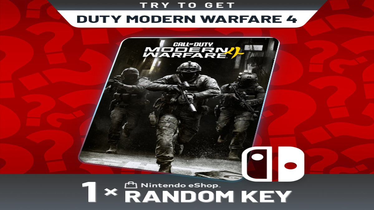 Try To Get Call of Duty: Modern Warfare 4 - Random 1 Key (Nintendo Switch) - Nintendo eShop Key - UNITED STATES  [Email/Instant Delivery]