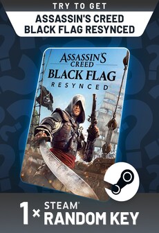 Try to Get Assassin's Creed Black Flag Resynced - Random 1 Key (PC) - Ubisoft Connect Key - GLOBAL  [Email/Instant Delivery]