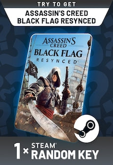Try to Get Assassin's Creed Black Flag Resynced - Random 1 Key (PC) - Steam Key - GLOBAL  [Email/Instant Delivery]