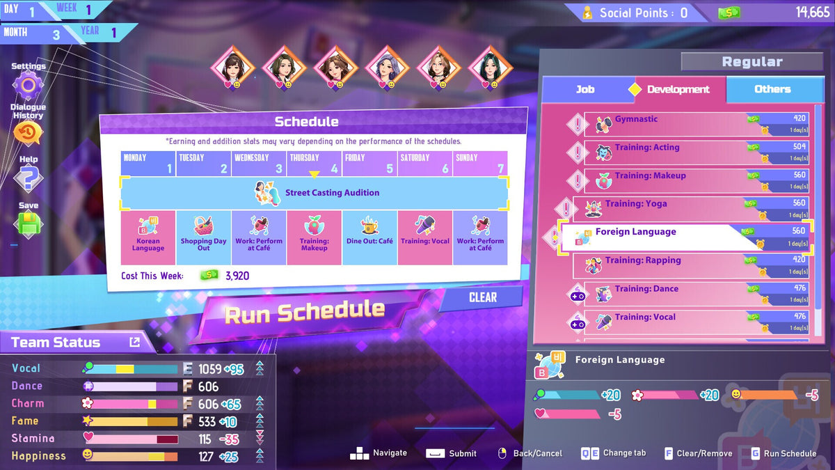 K-Pop Idol Stories: Road to Debut (PC) - Steam Key - GLOBAL   - PQube [Email/Instant Delivery]