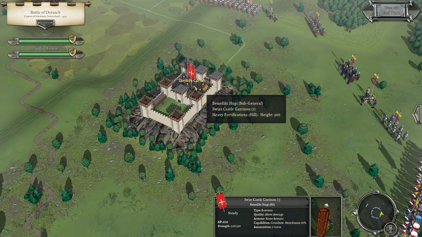 Field of Glory II: Medieval - Rise of the Swiss (PC) - Steam Key - GLOBAL   - Slitherine Ltd. [Email/Instant Delivery]