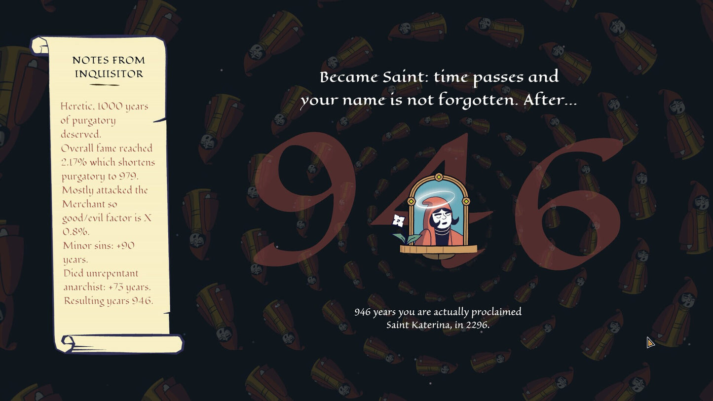 Becoming Saint (PC) - Steam Key - GLOBAL   - Firesquid [Email/Instant Delivery]