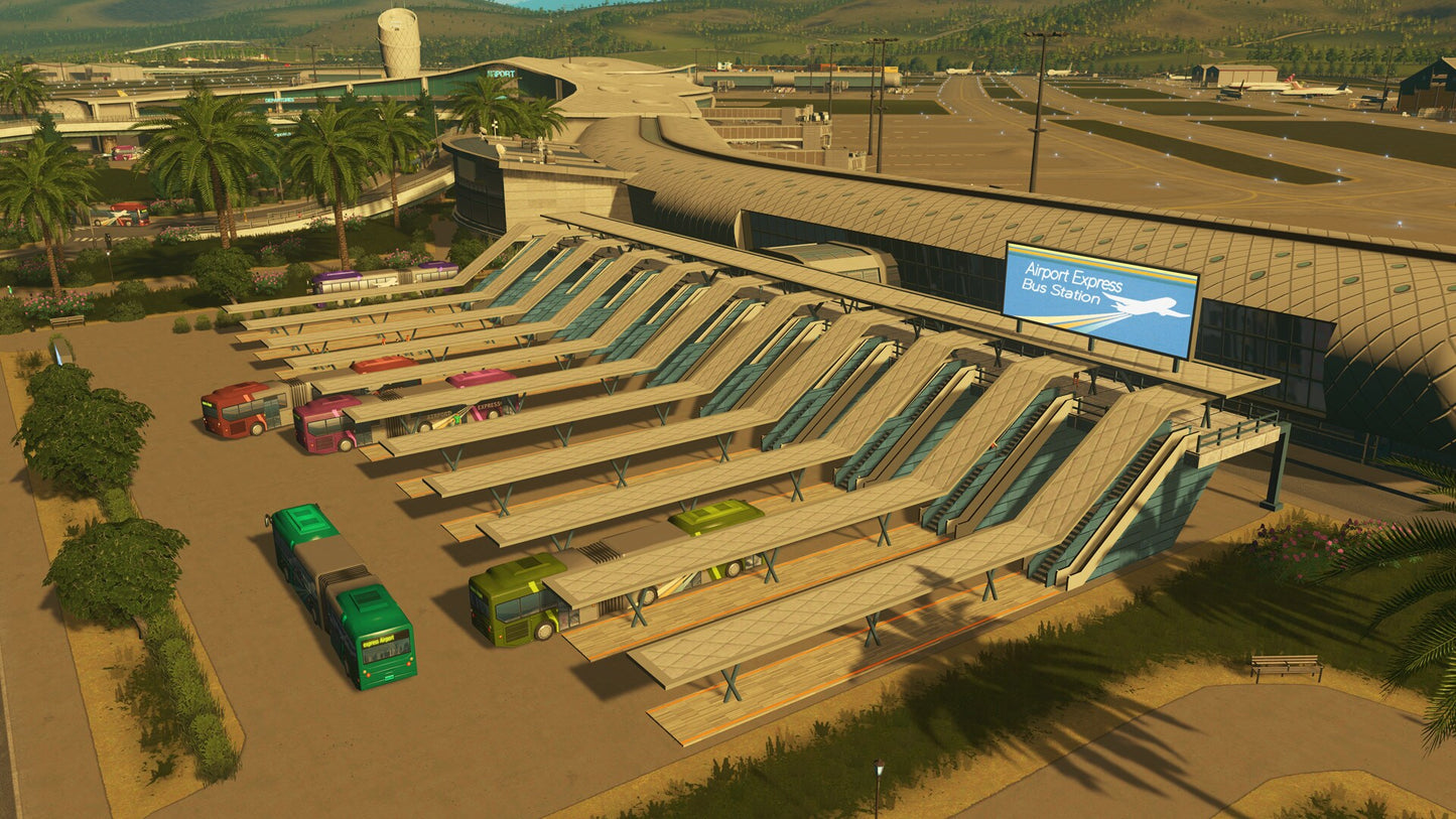 Cities: Skylines - Airports (PC) - Steam Gift - GLOBAL   - Paradox Interactive [Email/Instant Delivery]