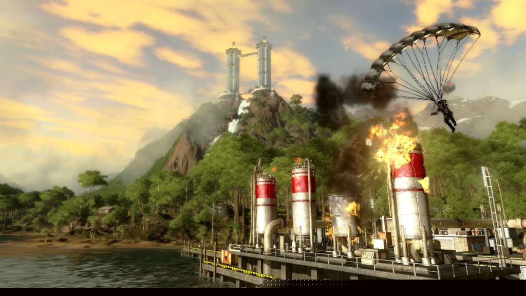 Just Cause 2 PC Steam CD Key  REGION FREE Square Enix - [Email/Instant Delivery]