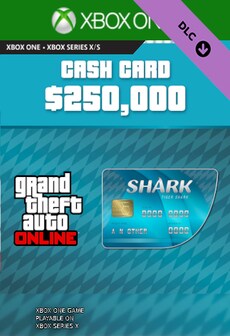 Grand Theft Auto Online: Tiger Shark Cash Card (Xbox One) 250000 - Xbox Live Key - GLOBAL  [Email/Instant Delivery]