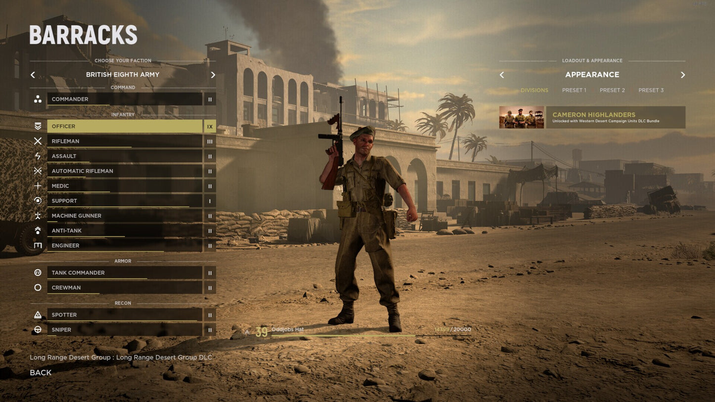Hell Let Loose - Western Desert Campaign Units (PC) - Steam Gift - GLOBAL  [Email/Instant Delivery]