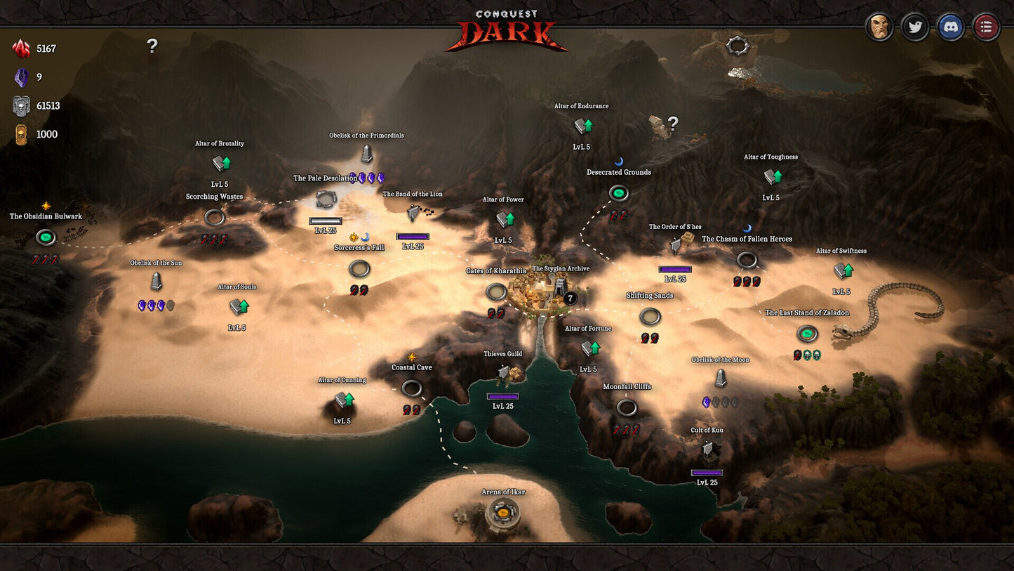 Conquest Dark (PC) - Steam Gift - GLOBAL   - Mad Mushroom Publishing [Email/Instant Delivery]