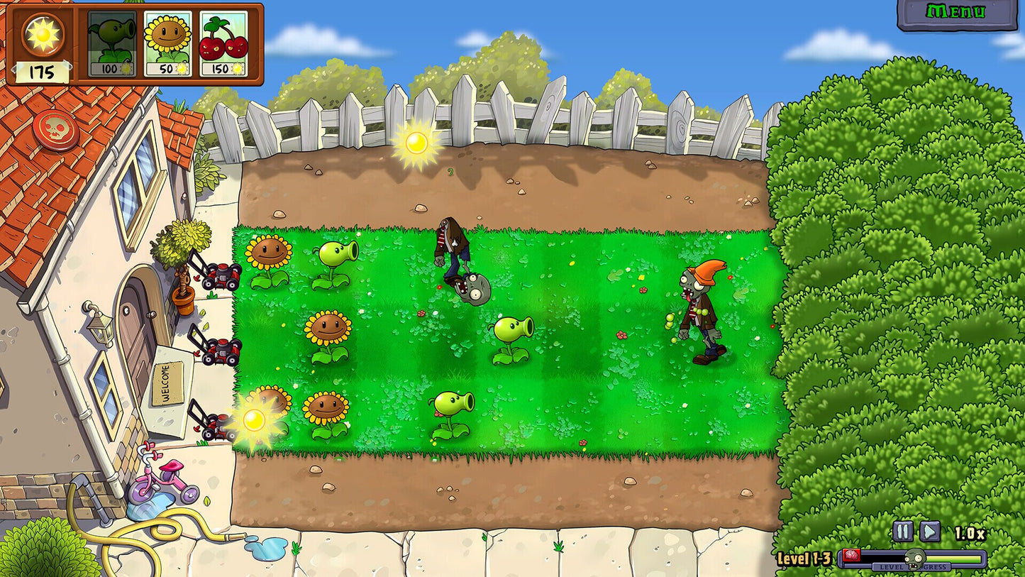 Plants vs. Zombies: Replanted (PC) - Steam Gift - GLOBAL   - Electronic Arts [Email/Instant Delivery]