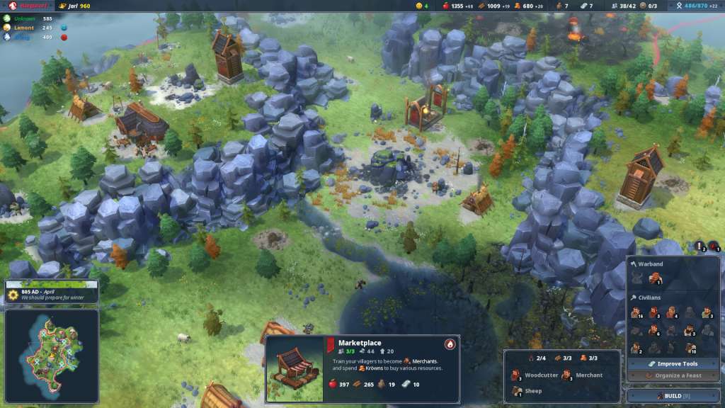 Northgard: Definitive Edition PC Steam CD Key  REGION FREE Shiro Games - [Email/Instant Delivery]