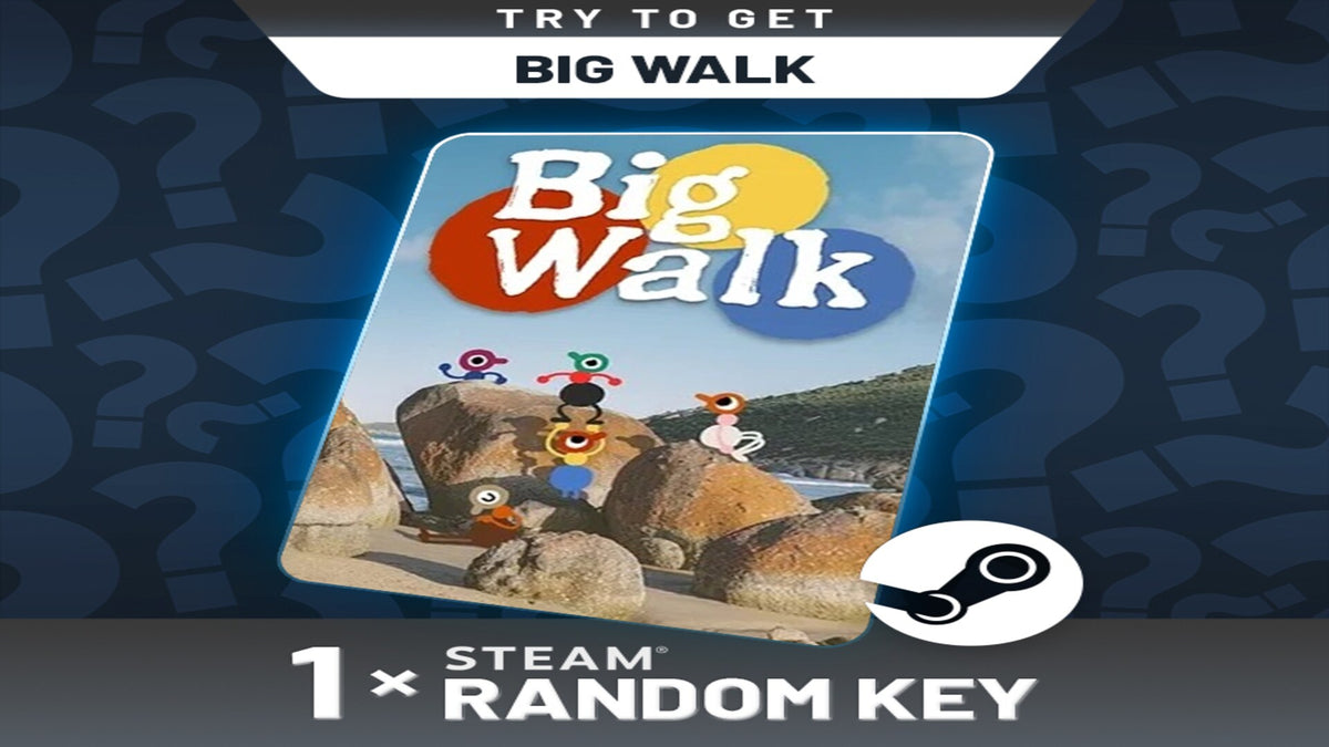 Try To Get Big Walk - Random 1 Key (PC) - Steam Key - GLOBAL  [Email/Instant Delivery]