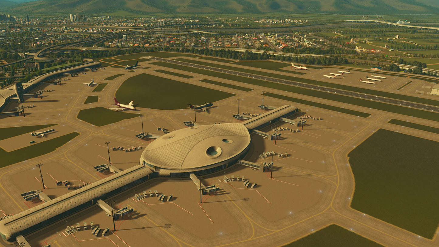 Cities: Skylines - Airports (PC) - Steam Gift - GLOBAL   - Paradox Interactive [Email/Instant Delivery]
