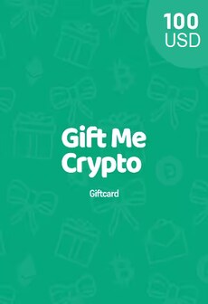 Gift Me Crypto Gift Card 100 USD - giftmecrypto Key - GLOBAL  [Email/Instant Delivery]