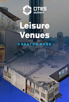 Cities: Skylines II - Creator Pack: Leisure Venues (PC) - Steam Gift - GLOBAL  [Email/Instant Delivery]