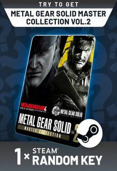Try To Get METAL GEAR SOLID MASTER COLLECTION Vol.2 - Random 1 Key (PC) - Steam Key - GLOBAL  [Email/Instant Delivery]